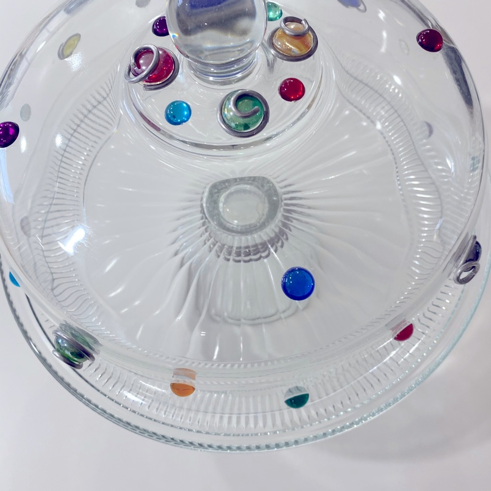Cake plate and dome